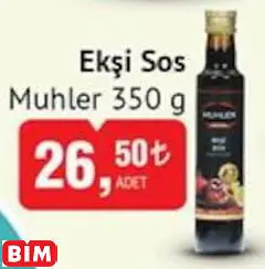 MUHLER EKŞİ SOS
